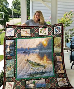 Some People Wait Their Whole Lives Fishing Bedding Set - For The Passionate Anglers