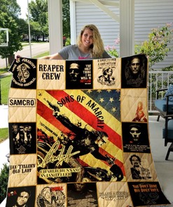 Sons Of Anarchy Quilt Bedding Set For Fans Ver 17-2 - Perfect Gifts for TV Fans
