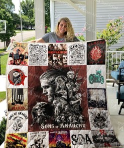 Sons Of Anarchy Quilt Bedding Set for TV Show Fans