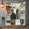 Souvenir Album Covers Quilt Blanket - A perfect gift for music lovers, this quilt blanket features iconic album covers.