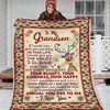 Special Grandson Fleece Blanket Idea for Christmas Gift - Sentimental and Warm