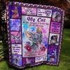 Sphynx Cat Life Is Better With A Cat Quilt Blanket - Great Quilt Bedding Set for Fans of Sphynx Cats and Cat Lovers