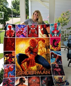 Spider Man All Season Plus Size Quilt Blanket Ver 2 for Kids and Teens