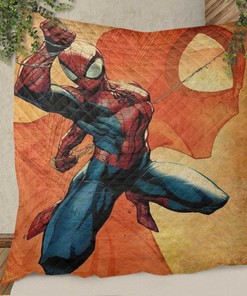 Spiderman Quilt Bedding Set For Christmas Gifts Lover - Marvel Superhero Theme