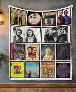 Splinter Album Covers Quilt Blanket - Get Cozy with This Classic Throw