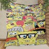 Spongebob Squarepants Funny Quilt Bedding Set for Fans