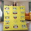 Spongebob Squarepants Inspired Quilt Blanket - Perfect for Any Fan