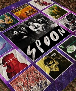 Spoon Best Albums Quilt Blanket - Stay Cozy With Spoon's Best Albums Quilt Blanket