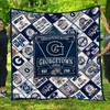 Sports Georgetown Hoyas 1789 Quilt Bedding Set with Quilt Blanket, Perfect Gifts for Fans
