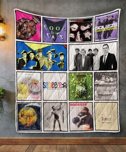 Squeeze Album Covers Quilt Bedding Set - A Collection Of Classic Squeeze Album Art
