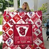 St. John's Red Storm NCAA Quilt Bedding Set for Fans