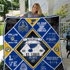 St Louis Blues Baseball Est 1967 Quilt Blanket - A Winning Legacy for NHL Fans
