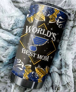 St. Louis Blues NHL Tumbler - World's Best Mom Design