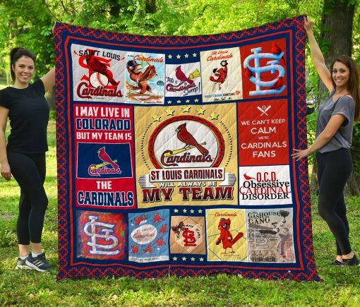 St. Louis Cardinals Colorado Quilt Bedding Set