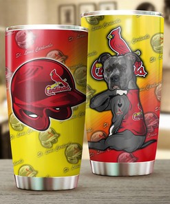 St. Louis Cardinals MLB Tumbler for Dog Lovers