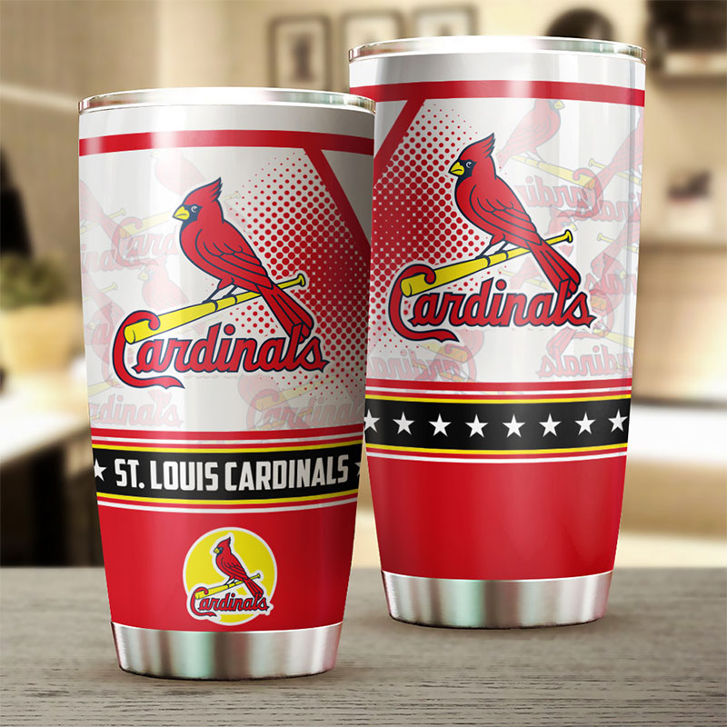 St. Louis Cardinals MLB Tumbler with Awesome Design and MLB Logo - Image 2