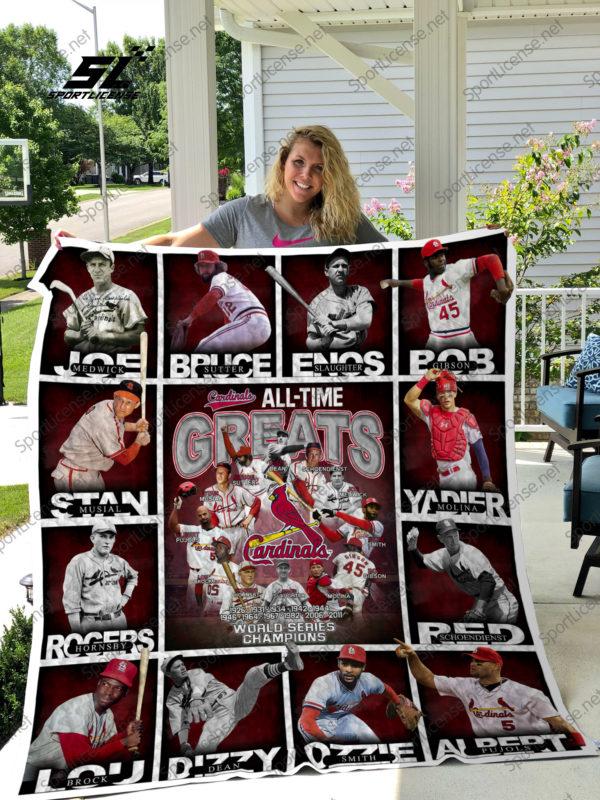 St. Louis Cardinals Quilt Bedding Set - Perfect for Any Fan