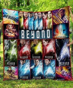 Star Trek Ver3 Inspired Quilt Bedding Set for Sci-Fi Fans