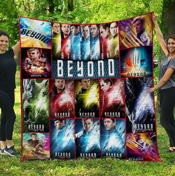 Star Trek Ver3 Inspired Quilt Bedding Set for Sci-Fi Fans