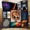 Star Wars The Legend Story 3d: Quilt Bedding Set with Fleece Blanket for Star Wars Fans