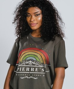 Stardew Valley Unisex Tee | Rainbow Pierre's General Store Shirt | Pixel 8-Bit Game Tee | Movie Fans Gifts