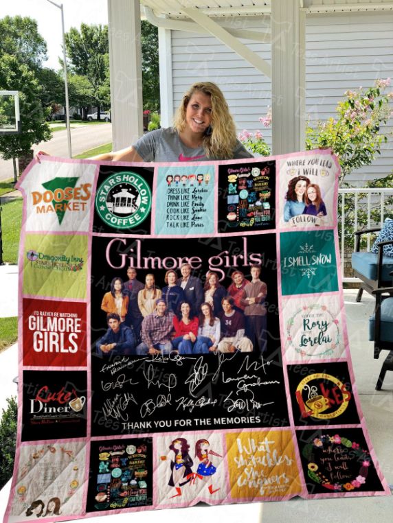 Starshollow Coffee Girlmore Girls Quilt Blanket - Fans of Gilmore Girls Will Love this Coffee Quilt Bedding Set