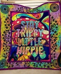 Stay Trippy With Little Hippie: Hippie Quilt Bedding Set for Fans of All Ages