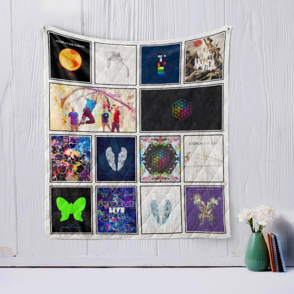 Stay Warm with Coldplay Quilt Blanket DUP1