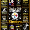 Steelers Girl Quilt Blanket - NFL Officially Licensed Pittsburgh Steelers Bedding