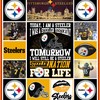 Steelers Quilt Blanket 01 with Bed Set Queen