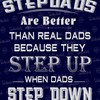 Stepdads Are Better Than Real Dads Fleece Blanket - A Heartfelt Tribute for Stepdads