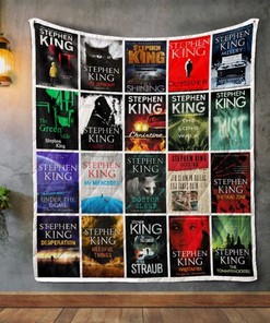 Stephen King Books Inspired Quilt for Bedding Set
