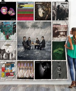 Stereophonics Albums Vintage Quilt Blanket for Fans