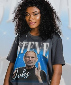 Steve Jobs Entrepreneur Shirt - Vintage Homage Tee for Businessmen