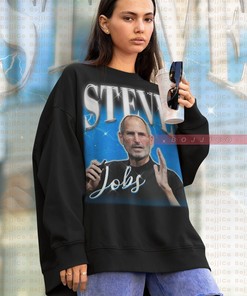 Steve Jobs Homage Sweater - Retro Gift for Entrepreneurs