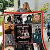 Steve Perry Fans Collection Quilt Blanket with Vintage and Comfortable Material