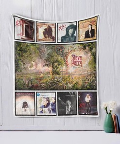 Steve Perry Fans Must-Have Quilt Blanket
