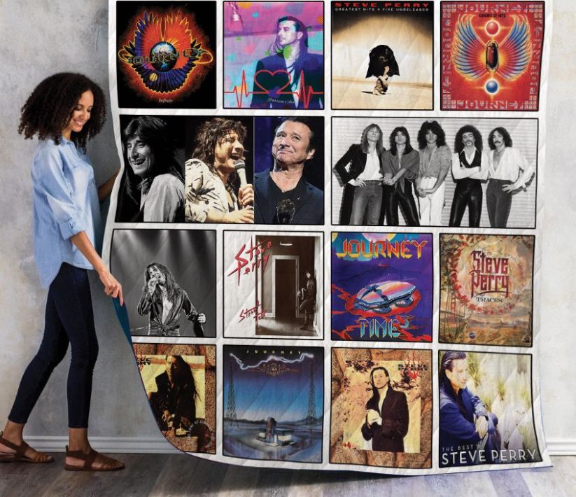 Steve Perry Quilt Blanket for Journey Fans