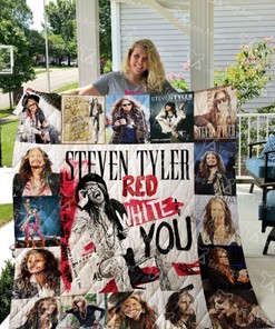 Steven Tyler Quilt Blanket - A Tribute to the Aerosmith Frontman