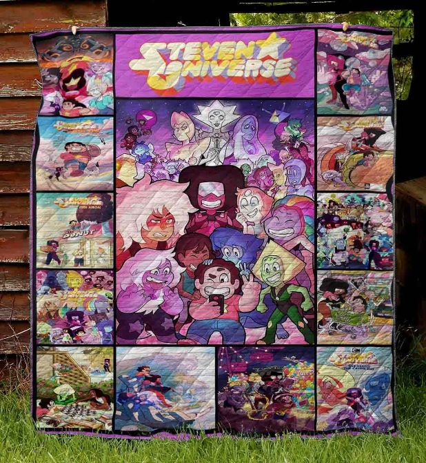 Steven Universe Animation Quilt Bedding Set for Cartoon Fans