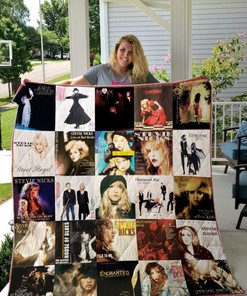 Stevie Nicks Quilt Bedding Set for Music Fans