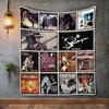 Stevie Ray Vaughan Album Covers Quilt Blanket for Blues Music Fans