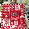 Still Proud Nebraska Cornhuskers Ncaa Quilt Bedding Set for Girls