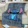 Stitch Cartoon Disney Fleece Blanket: A Soft and Comfy Gift for Stitch Fans