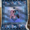 Stitch and Angel Gift for Lovers - Cute Fleece Quilt Blanket