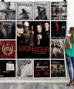 Stone Sour Albums Ver13 Quilt Blanket - The Perfect Addition to Your Collection