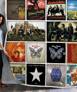 Stone Temple Pilots Albums Collection Quilt Bedding Set for Fans
