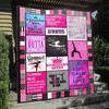 Straight Outta Gymnastic with this gymnastics queen Quilt Bedding Set