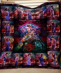Stranger Things Inspired Quilt for Bedding Set