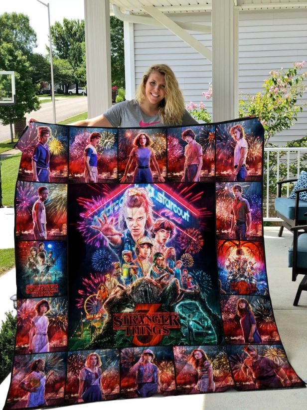 Stranger Things Quilt Bedding Set Ver.2 for Fans